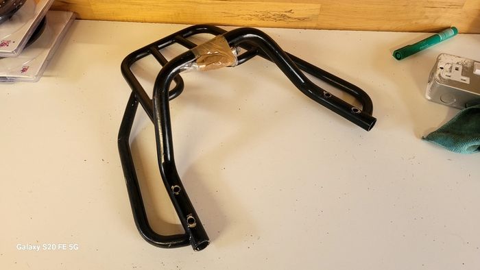 yamaha fzs600 1998-2001 luggage rack
