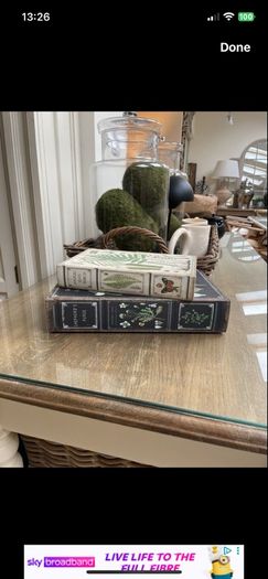 2 Book Storage boxes
