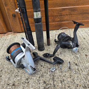 2x Fishing Rod & Reel Set Includes Extras
