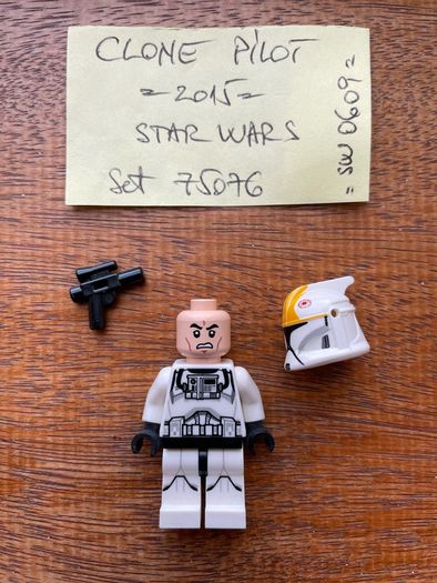Lego minifigure Clone Pilot sw0609 - 2015