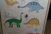 Dinosaur canvas wall art