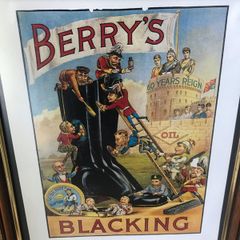 Framed Vintage Advertising Prints