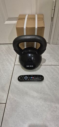 brand new 20kilo cast iron kettlebell