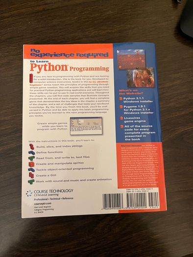 Python programming for the absolute beginner