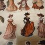 50pcs Vintage Transparent Stickers Decals Image 9