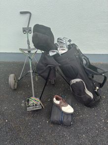Golf Clubs (Full set) "Regal" includes trolley etc.