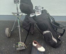 Golf Clubs (Full set) "Regal" includes trolley etc.