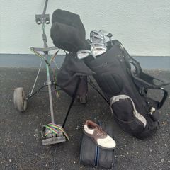 Golf Clubs (Full set) "Regal" includes trolley etc.
