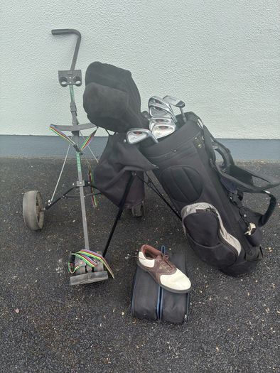 Golf Clubs (Full set) "Regal" includes trolley etc.