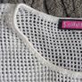 White Hollow Top.  Size 10 Image 6