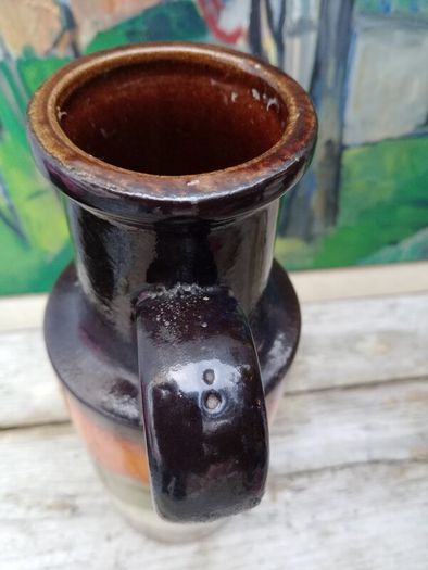 West German pottery, Fat Lava, Scheurich, 1970s pottery,