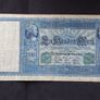 Imperial German Reichsbank : 1910 Large German 100 Mark Reichsbanknote Image 2