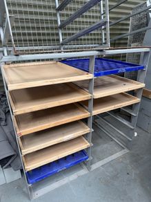 Bread racks x 2, plus 8 boards for sale. E150 the lot.