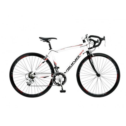 53cm Viking Mistral 14 Speed 700c Wheel Gents, White/Red
