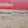 Front Brake Pads BREMBO for Renault Laguna II  III   Twingo II Image 2