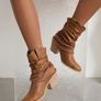 Shein Tassle Ankle Boots (Size 5) (New) Image 2