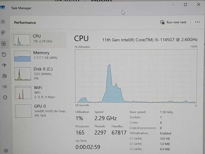 Dell Latitude 7420 | i5 11th Gen | 8GB RAM | 256GB NVMe