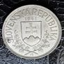 1941 Slovakia 20 Korun St. Cyril and St. Methodius Silver coin Image 2