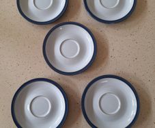 Denby Imperial Blue Saucers