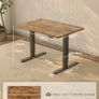 Electric Height-Adjustable Desk with USB Charging Port, 100 x 60 cm Image 2
