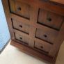 Pair of antique style bedside lockers Image 9