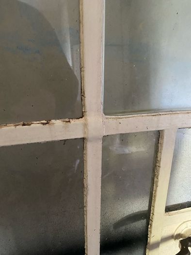 Vintage Crittall Steel Door