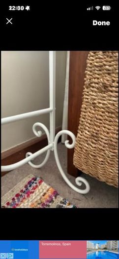 Shabby chic Towel Rail