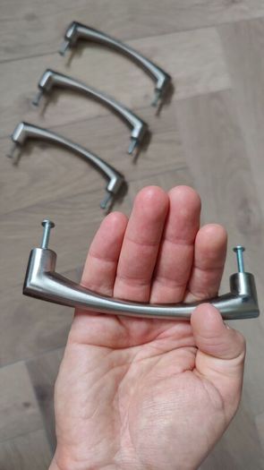 Metal handles