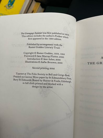 The green age summer folio society
