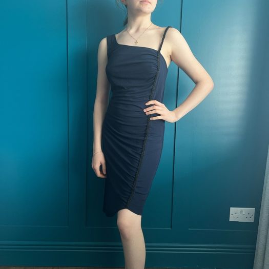 After Six navy dress. Size 8/10