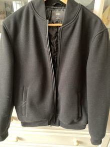 Men's Black M&S Bomber jacket