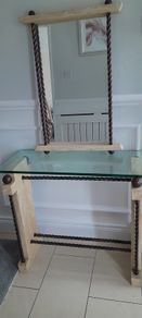 Hall table and mirror