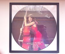 Framed Kate Bush Interview Pic Disc