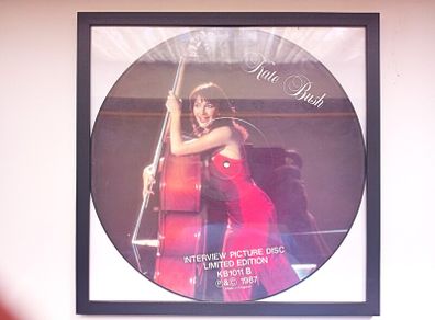 Framed Kate Bush Interview Pic Disc