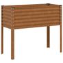 Garden Planter 100x45x90 cm Weathering Steel Image 3