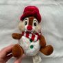 Disney Chip n Dale DALE Christmas Snowman Soft Toy Plush DisneyStore Holiday Used Please look at the pictures Image 2