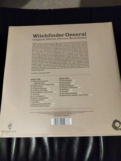 Witchfinder General Soundtrack lp