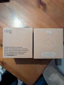 Ring Camera Hardwired Kits x2