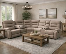 NEW Zenia Corner Electric Recliner Sofa