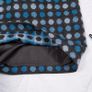 Boden Blue Black Retro Polka Dot 100% Wool Sleeveless Shift Mini Dress 10UK/38EU Image 6