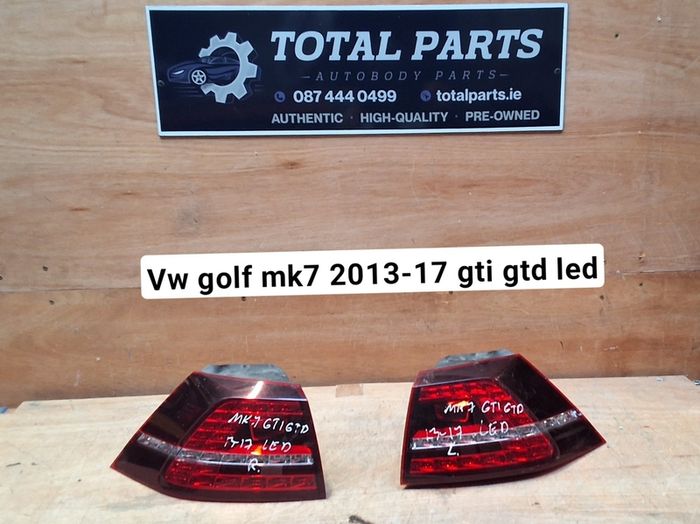 Vw golf mk7 2013-17 gti gtd led taillights