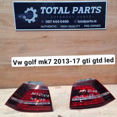 Vw golf mk7 2013-17 gti gtd led taillights