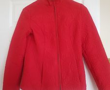 Elizabeth Emanuel Pillar Box Red Jacket Size 10