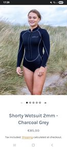 Ladies Shorty Wetsuit