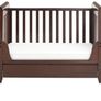 Babymore Eva Sleigh Dropside Cotbed with Drawer Image 3