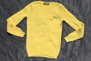 Ralph Lauren Cableknit Ladies Sweater Size Medium