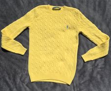 Ralph Lauren Cableknit Ladies Sweater Size Medium