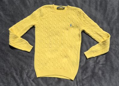 Ralph Lauren Cableknit Ladies Sweater Size Medium
