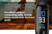 Brand New Heart Rate Monitor Waterproof Black Smart Watch Bracelet