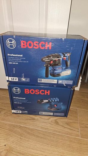 Bosch GBH 18V-22 SDS-Plus & Bosch GDE 18V-12 Dust Extractor